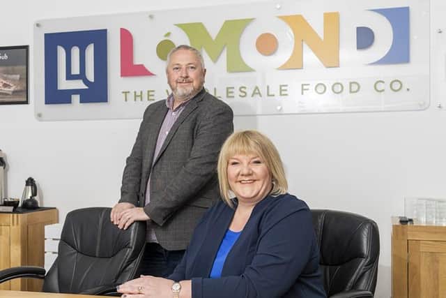 Husband and wife team Sam and Barbara Henderson of Lomond Fine Foods began their journey making sandwiches to supply forecourts, caterers and eventually the NHS in Glasgow before buying and distributing quality local food products.
