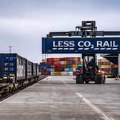 The expansion move scales up and modernises the Port of Grangemouth's rail capacity to create an extended dual rail siding of 775 metres – up from 200 metres – capable of handling the longest freight trains on the UK network. Picture: Peter Devlin