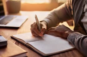 New research shows that writing by hand rather than using the keyboard actually helps boost learning and memory. Photo: StockAdobe