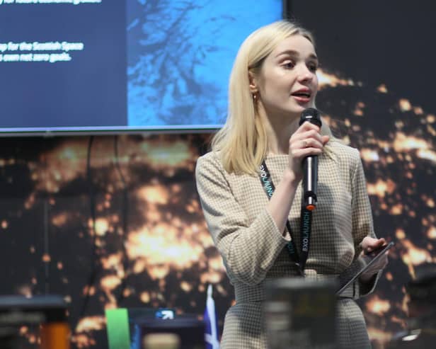 Filichkina says there are many inspiring women in the UK space sector, 'but we need more female leaders'. Picture: contributed.
