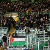 The section which usually holds the Green Brigade during the 2-1 win over St Mirren. (Photo by Alan Harvey / SNS Group)
