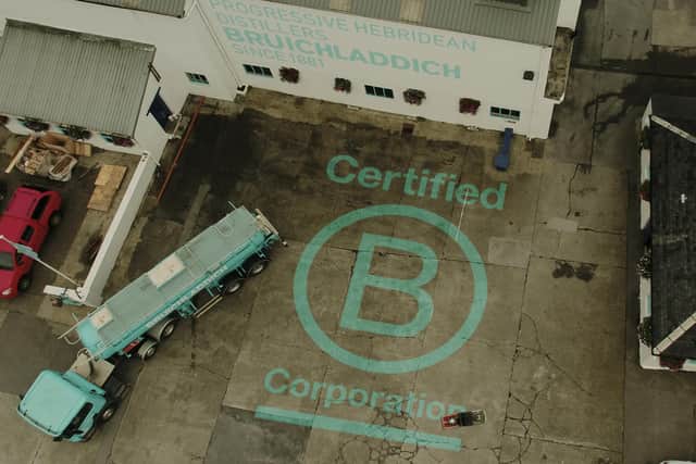 The distillery says it is now ‘part of a global movement of leaders using business as a force for good’. Picture: contributed.