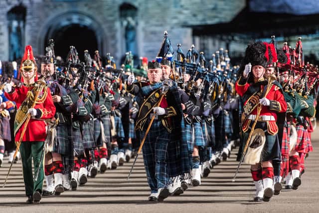 Highland Cathedral is regularly performed at the Royal Edinburgh Military Tattoo. Picture: Ian Georgeson