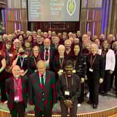 General Synod members backing the Thursdays In Black campaign, a global movement urging an end to violence against women.