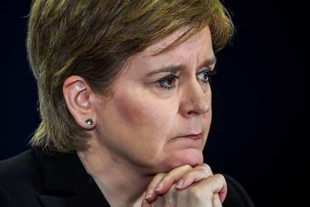 First Minister Nicola Sturgeon. Picture: Andy Buchanan/PA Wire