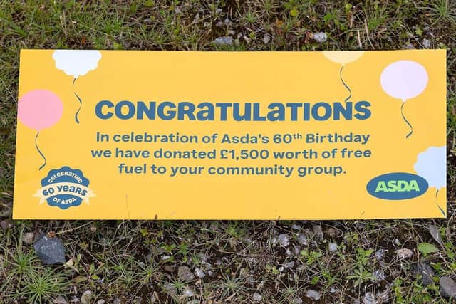 Asda Kirkcaldy surprises Clued Up Project with a lucky golden ticket for £1,500 worth of free fuel