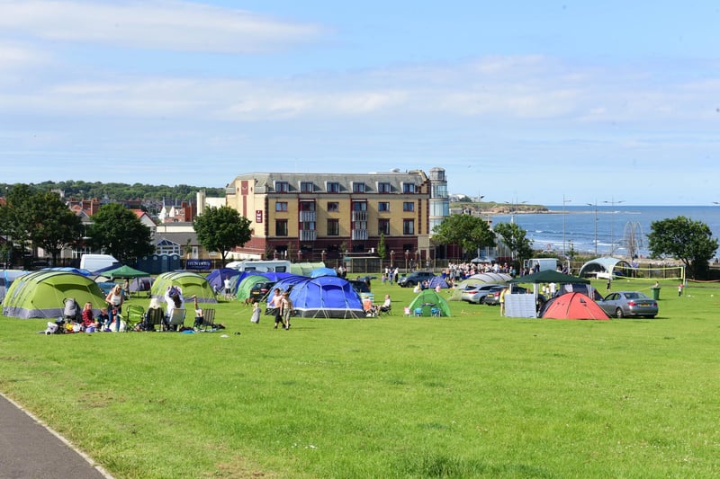 The best of both worlds - take a stroll along the seafront and then unpack your picnic on the grass.