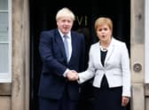 Despite their differences, Nicola Sturgeon and Boris Johnson have a duty to work together as the elected leaders of Scotland and the UK (Picture: Duncan McGlynn/Getty Images)