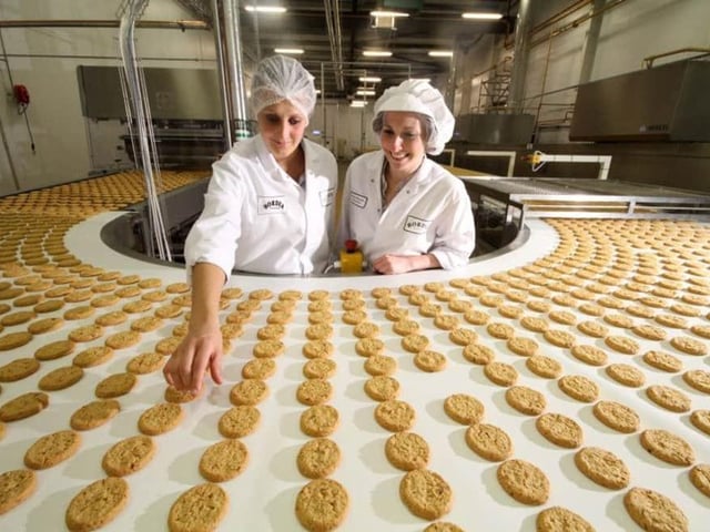 The business started In 1984, when John Cunningham began Border Biscuits with just four family recipes, in a small factory in Lanark, with just four workers. The first biscuits were Viennese whirl, ginger crunch, cherry shortcake, and oat crumble.