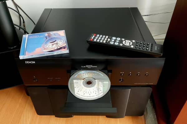 A decent compact disc player is the perfect way to listen to Dire Straits' 80s classic Brothers in Arms. Picture: Scott Reid