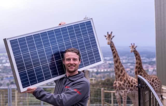 Meet the energy firm powering Edinburgh Zoo, and inspiring schoolchildren across the Lothians. Project delivery manager Colin Heggie is photographed by Sandy Young/scottishphotographer.com