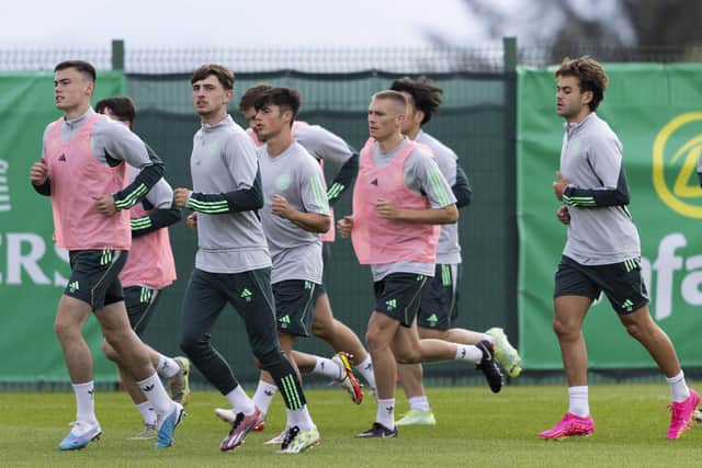 Rocco Vata, centre, has impressed manager Brendan Rodgers - but the Irishman will need to continue improving.