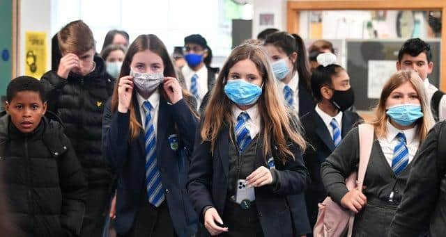 Health officials have found evidence of coronavirus transmission within schools in the Glasgow area.