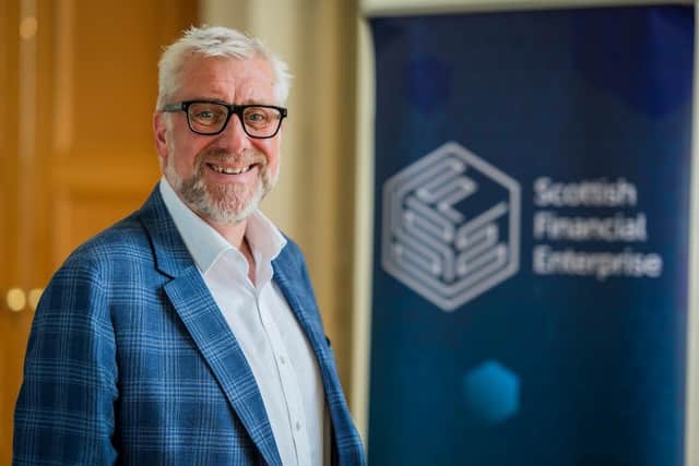 Sandy Begbie is the chief executive of Scottish Financial Enterprise. Picture: Chris Watt Photography