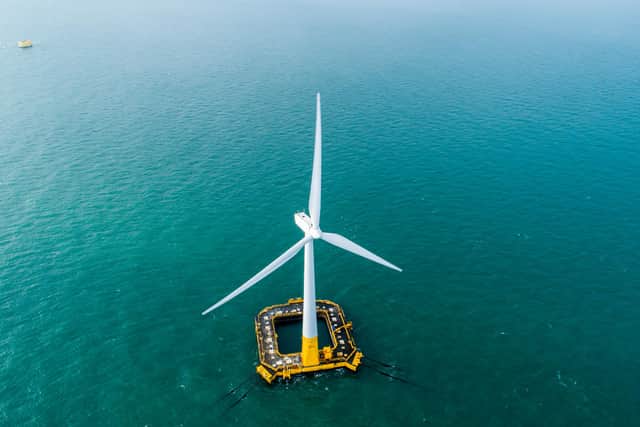 A facility off the coast of France. Picture: Valery Joncheray.
