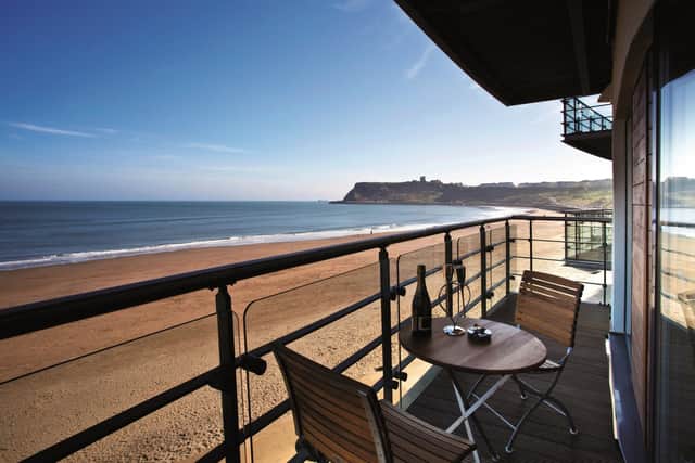 Enjoy great views from the balcony while sipping a glass of wine. Image: The Sands