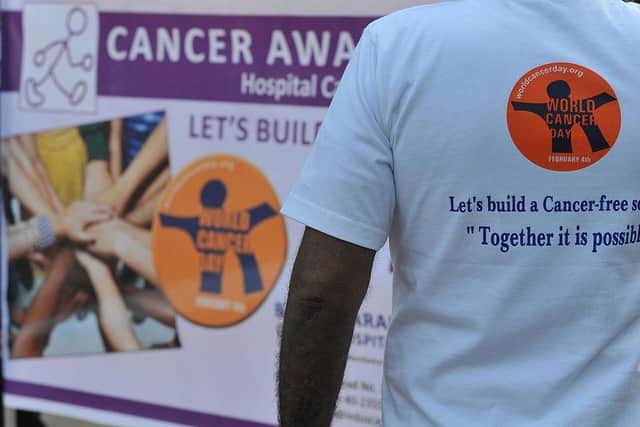 The Health Secretary and NHS clinical director for cancer are calling on the public to speak to their GP if they are worried about symptoms (Photo: NOAH SEELAM/AFP via Getty Images)