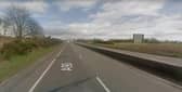The A90 road near Brechin