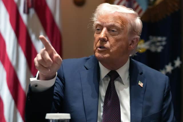 Donald Trump described James Boasberg as ‘a radical left lunatic of a judge, a troublemaker and agitator’ (Picture: Win McNamee/Getty Images)