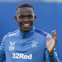 Rabbi Matondo is hoping for more Rangers game-time against Morton on Saturday.