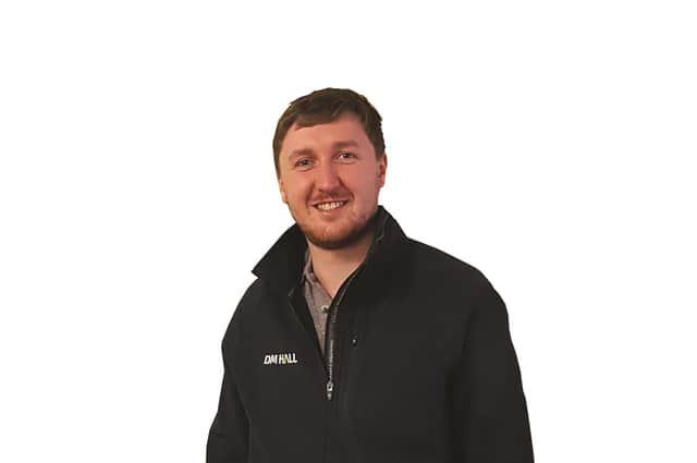 Calum Allmond, newly-appointed head of architectural services at DM Hall