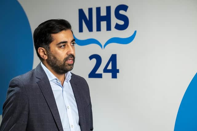 Humza Yousaf admitted patients are not receiving the care he would personally want to receive in the NHS in Scotland.