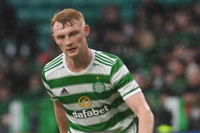 Liam Scales suffered for Celtic against Bodo/Glimt.