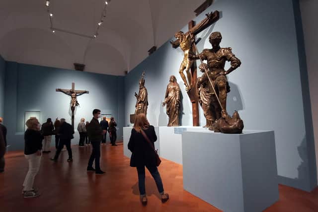 Donatello, The Renaissance exhibition at Palazzo Strozzi, Florence. Pic: PA Photo/Katie Wright.