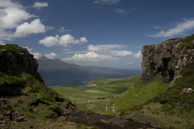 The Isle of Eigg, where a property was sold directly to Highland Council in order to rent it to a teacher. PIC : Odd Wellies/Flickr/CC