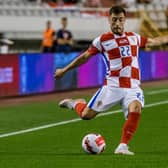 Josip Juranovic has impressed for Celtic and Croatia. (Photo by Jurij Kodrun/Getty Images)