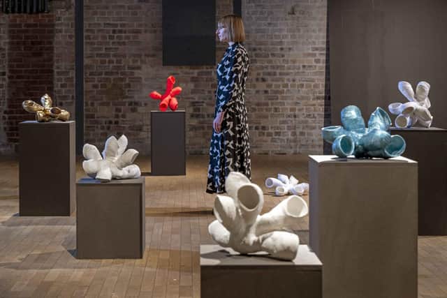 Installation shot of Impressions by Andrew Gannon at the Fruitmarket PIC: Neil Hannah