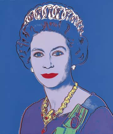 Undated handout photo issued by Sotheby's of Andy Warhol's Reigning Queens, 1985.