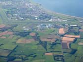 Prestwick and Monkton. The plane came down to the east of the village after leaving the airport