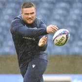 Zander Fagerson replaces WP Nel in the Scotland starting team to play Wales. (Photo by Ross MacDonald / SNS Group)
