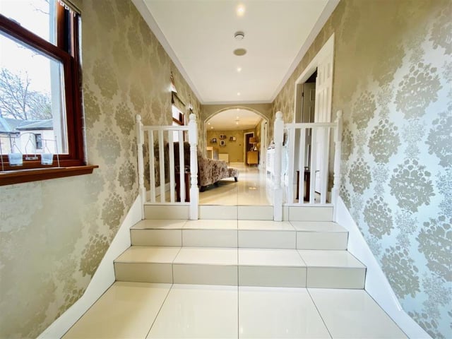 Upper hallway.