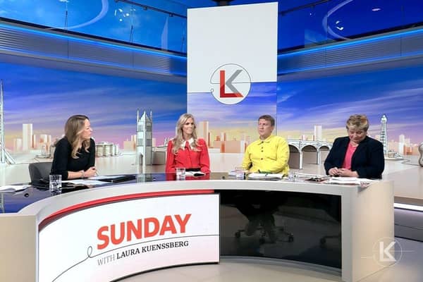 The BBC are to re-set Sunday with Laura Kuenssberg