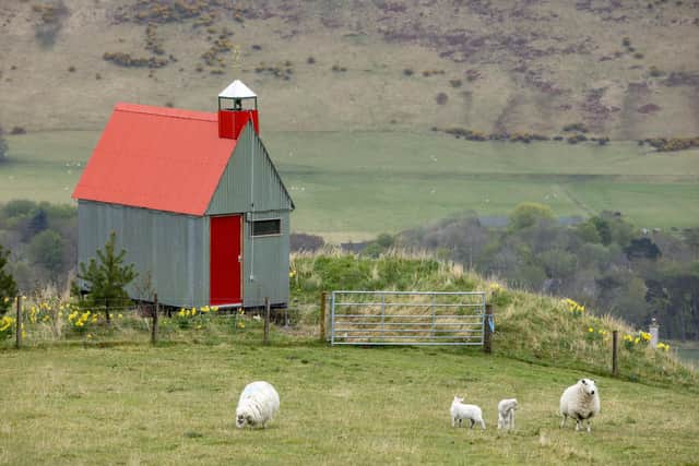 Martin Anderson's shed in Balnaird Chapel, in Strathpeffer