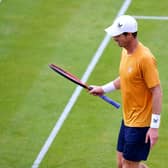 Andy Murray was soundly beaten by Alex de Minaur at Queen's.