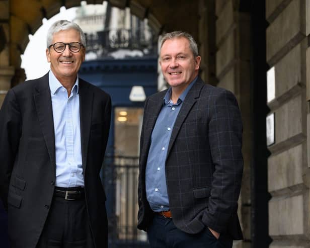 Chairman of 2i Testing David Cotterell (left) and CEO Dave Kelly