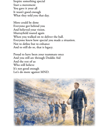 The poem 'Doddie Aid' from Gary's book