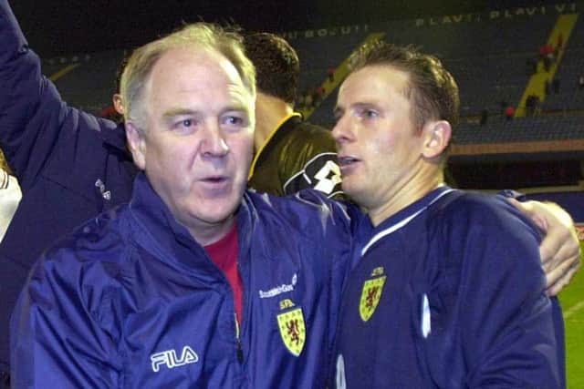 Craig Brown led Scotland to Euro 96 and France 98 (Ross Kinnaird/ALLSPORT)
