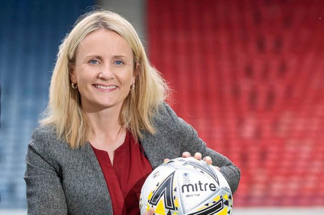 Fiona McIntyre has been appointed SFA head of girls' and women's football