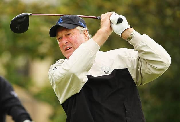 Jim Farmer in action in the PGA Super 60's Tournament at the De Vere Belton Woods in Nottingham in 2010. Picture: Matthew Lewis/Getty Images.
