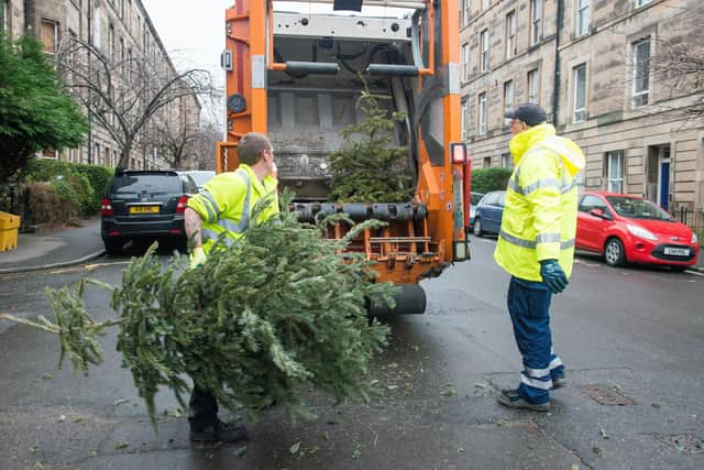 We can all do more to improve our carbon footprint by reducing waste, reusing leftovers and recycling everything possible - including Christmas trees