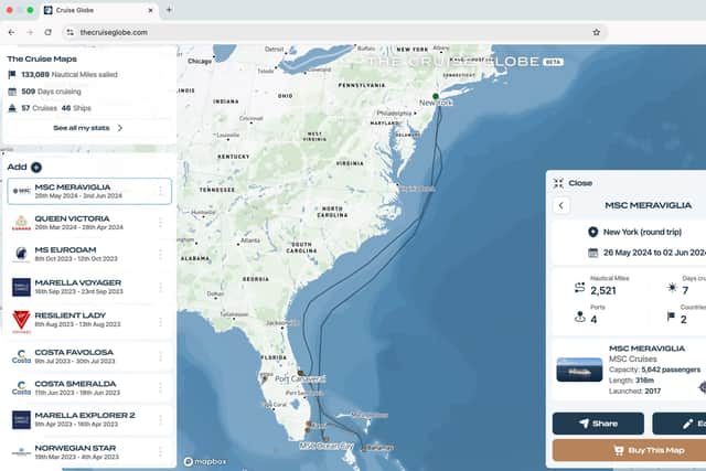 The Cruise Globe digital platform