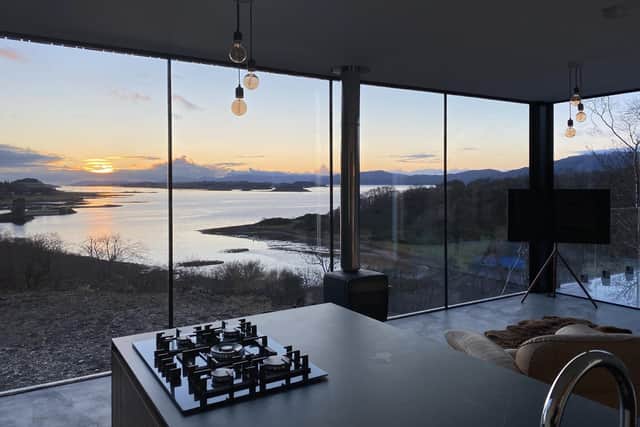 The remarkable view from the Storm House. Picture: Coolstays