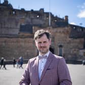 Kevin Quantum at Edinburgh Castle. Photo:  Bartek Furdal