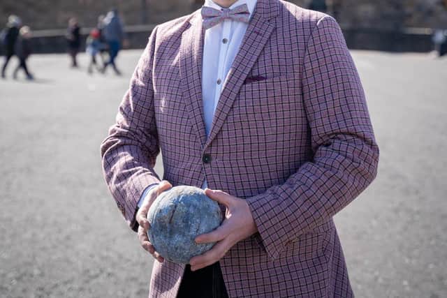 Kevin Quantum at Edinburgh Castle. Photo: Bartek Furdal