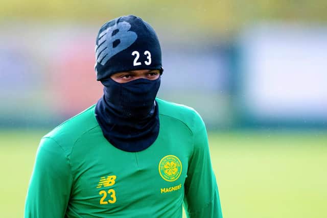 Boli Bolingoli has thrown Scottish football into further controversy surrounding Covid-19. Picture: SNS