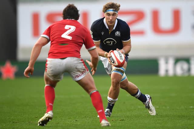 Jamie Ritchie was man of the match in Scotland's win in Wales. Picture: Stu Forster/Getty Images